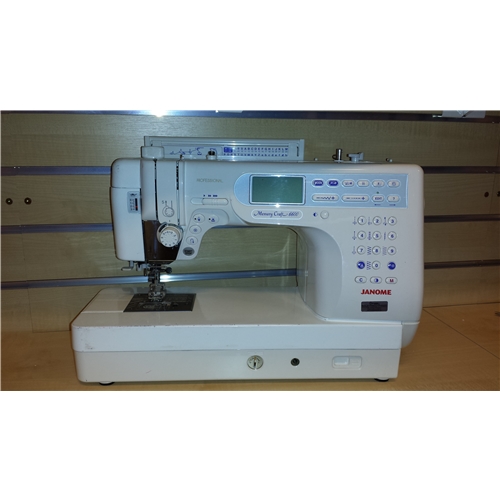 Janome Memory Craft 6600 Pro Begagnade Symaskiner Symaskinsexperten