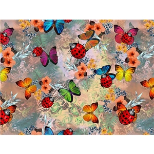 Blommor Fjärilar & Nyckelpigor