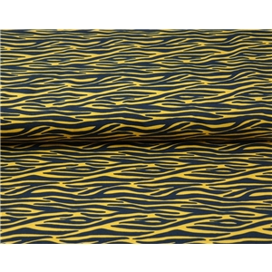 Small Zebra stripes - Yellow and Black