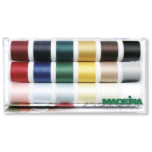 MADEIRA Aerofil Nr.120 18 färger - 200m