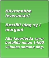 blixtsnabb leverans av er nya symaskin