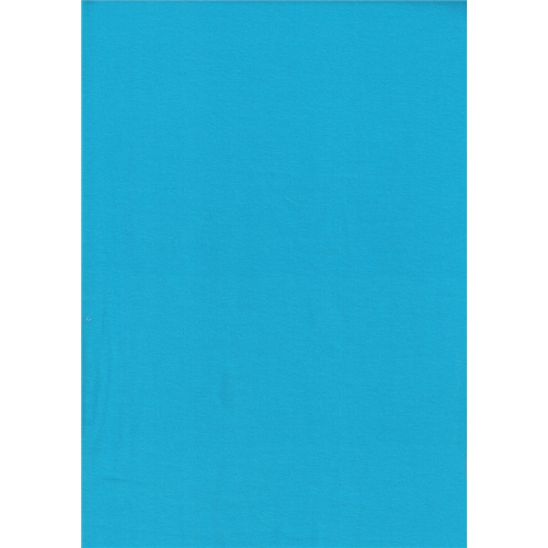 Enfärgad Trikå Turkosblå