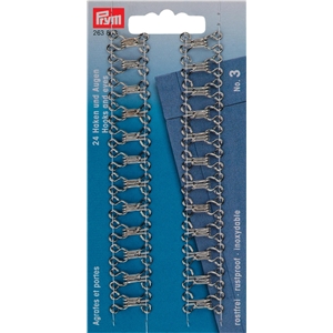 Prym Krokar och Öglor 24st Large