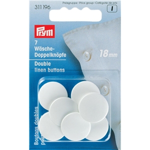 Prym Dubbla Linneknappar 18 mm