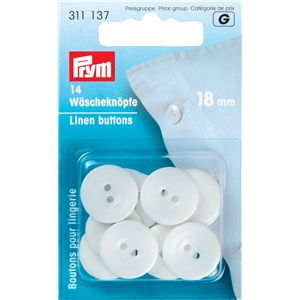Prym Linneknappar "Plast" 18 mm