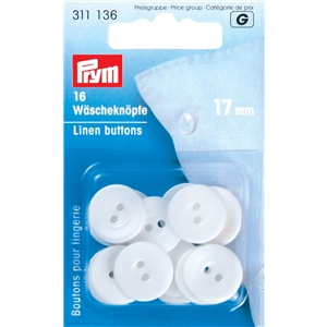 Prym Linneknappar "Plast" 17 mm