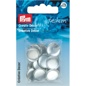 Prym Kreativ Dekor, Rund, Glasliknande, 15 mm
