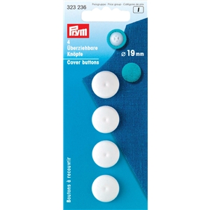 Prym Cover Knappar Plast 19 mm