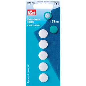 Prym Cover Knappar Plast 15 mm