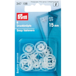 Prym tryckknappar i plast 15 mm