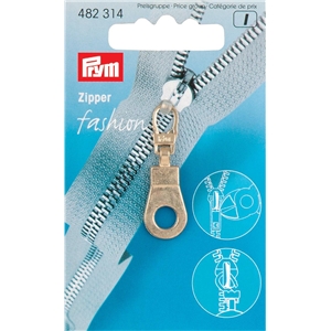 Prym Dragkedjehänge Eyelet Guldfärgad