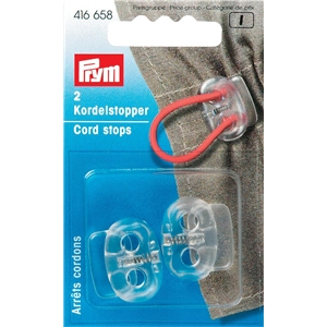 Prym Snörstopp Tvåhålig Transparent