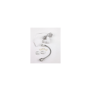 Lampa till Symaskin, chrome vit