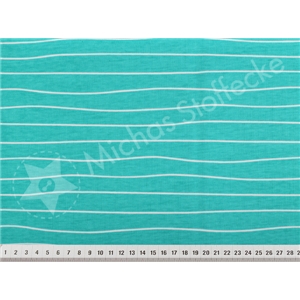 Stretchjersey Lines mint