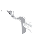 Pressarfot för hällor och band