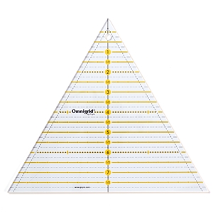 Patchwork Linjal 60 ° Triangle Multi 8 inch