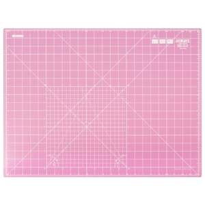 OLFA Skärmatta 60x45 cm ROSA Inch/Cm Rosa
