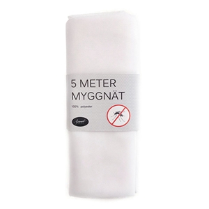 Myggnät vit 150cm/5m