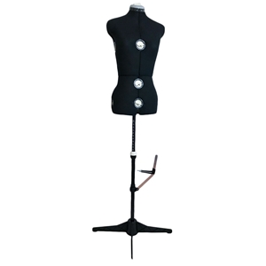 Provdocka Dressform Medium-Large Svart