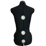 Provdocka Dressform Medium-Large Svart