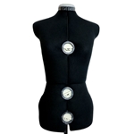 Provdocka Dressform Medium-Large Svart