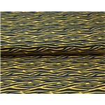 Small Zebra stripes - Yellow and Black