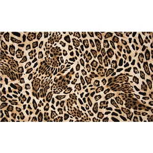 Viscose Twill Print - Camel
