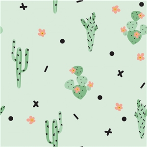 Kaktus kryss grön