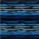 Wavy Stripes - Mörklila - Blå - Svart