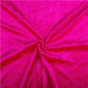 Krossad plysch cerise