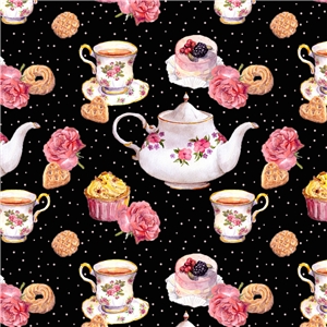 Tea pot svart