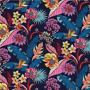 Bungalow flowers blue