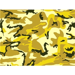 Camouflage Gul - Brun - Svart