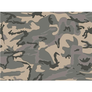 Camouflage - Brun - Beige - Svart