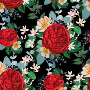 Alba röd blomma