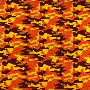 Camouflage Orange - Gul - Brun