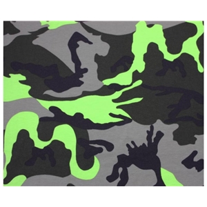Colourful Camouflage - Lime