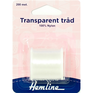 Transparent Tråd 200 m Klar