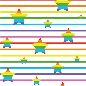 Coulorful Stars And Stripes