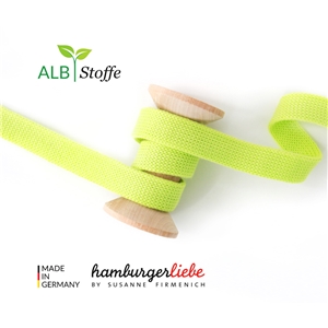 Rundstickade band till Hoddies - Lime