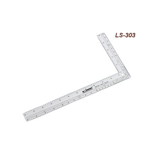 Vinkel linjal 30x15 cm, Square ruler