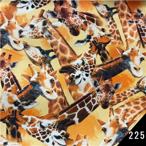 Många giraffer