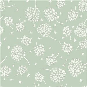 Tecknade maskrosor mint