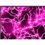 Thunder And Lightning On Pink