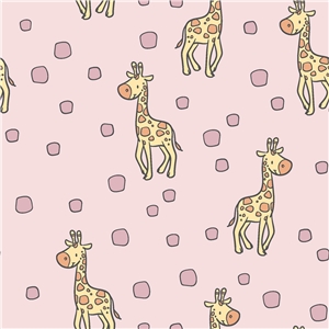 Giraffer på rosa