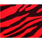Röd Zebra Stripes