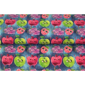 Happy fruits and berries