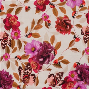 Flowers Off White
