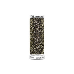 Guterman Sparkly 100 m Svart Guld