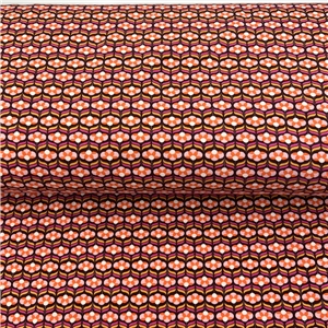 Små Retroblommor Orange